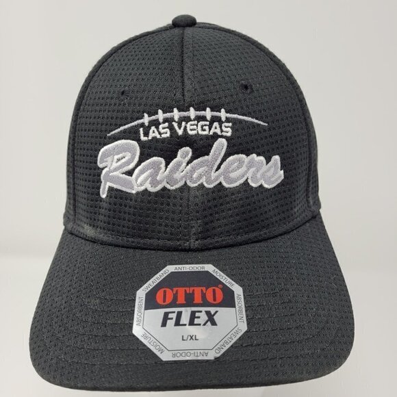 Otto Flex Las Vegas Raiders Ball Cap Unisex - Picture 2 of 10
